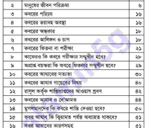 কবরের আযাব pdf বই ডাউনলোড