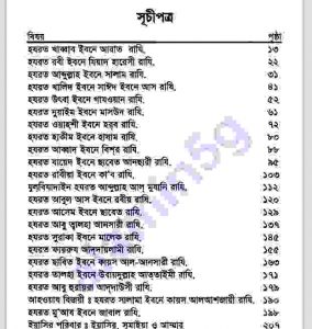 আলোর কাফেলা ৩য় খন্ড pdf বই ডাউনলোড সুচীপত্র