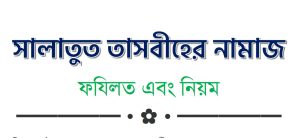 সালাতুত তাসবীহ নামাজ পড়ার নিয়ম pdf বই ডাউনলোড