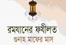 রমযানের ফযীলত গুনাহ মাফের মাস pdf বই রমযানের ফযীলত গুনাহ মাফের মাস pdf বই