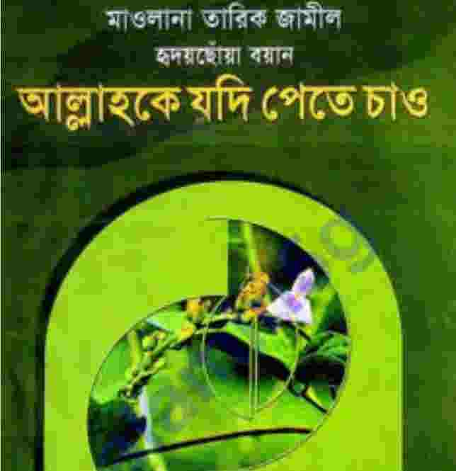 আল্লাহকে যদি পেতে চাও pdf বই ডাউনলোড