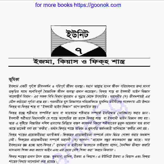 ইজমা কিয়াস ও ফিকহ শাস্ত্র pdf বই ডাউনলোড
