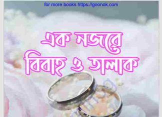 এক নজরে বিবাহ ও তালাক pdf বই ডাউনলোড এক নজরে বিবাহ ও তালাক pdf বই ডাউনলোড