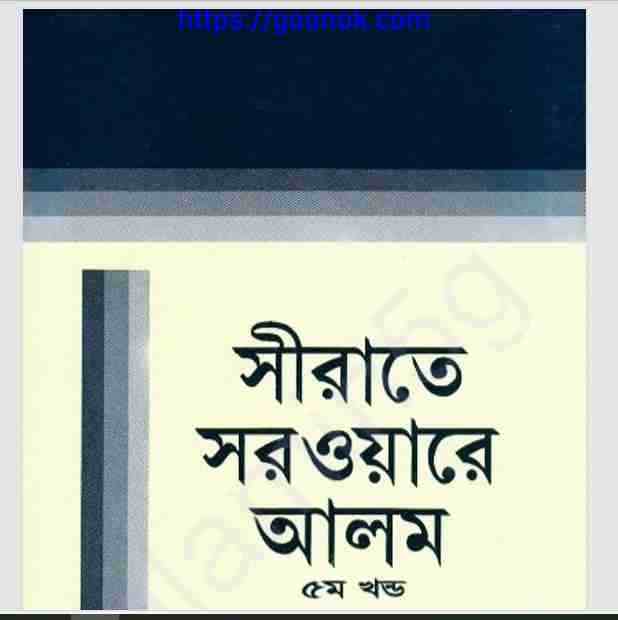 সীরাতে সরওয়ারে আলম পঞ্চম খন্ড pdf বই ডাউনলোড