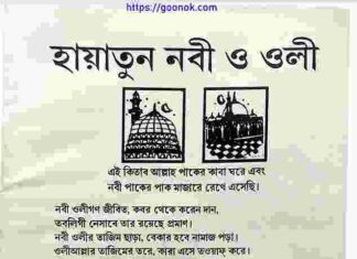 হায়াতুন নবী ও ওলী pdf বই ডাউনলোড হায়াতুন নবী ও ওলী pdf বই ডাউনলোড